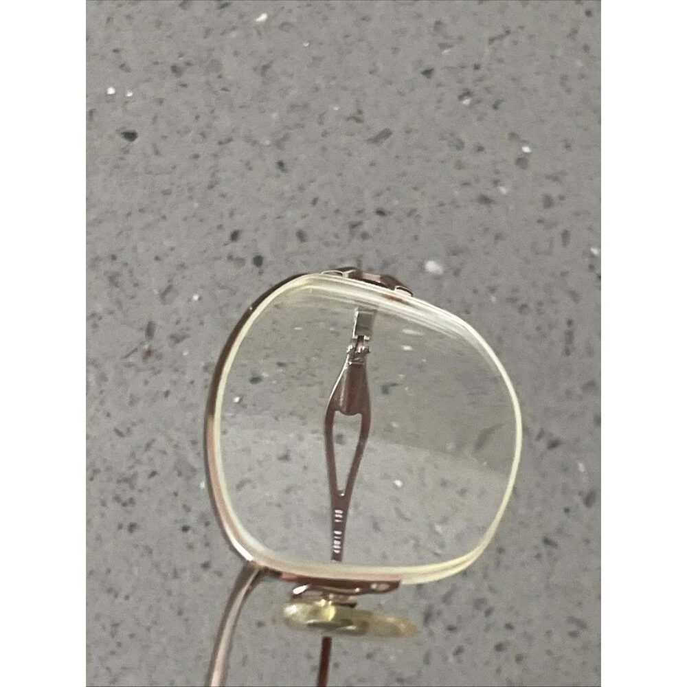 Sferoflex Eyeglasses Frames ONLY 2503-B 267 Rose Gold Half Rim Oval 49-18-130